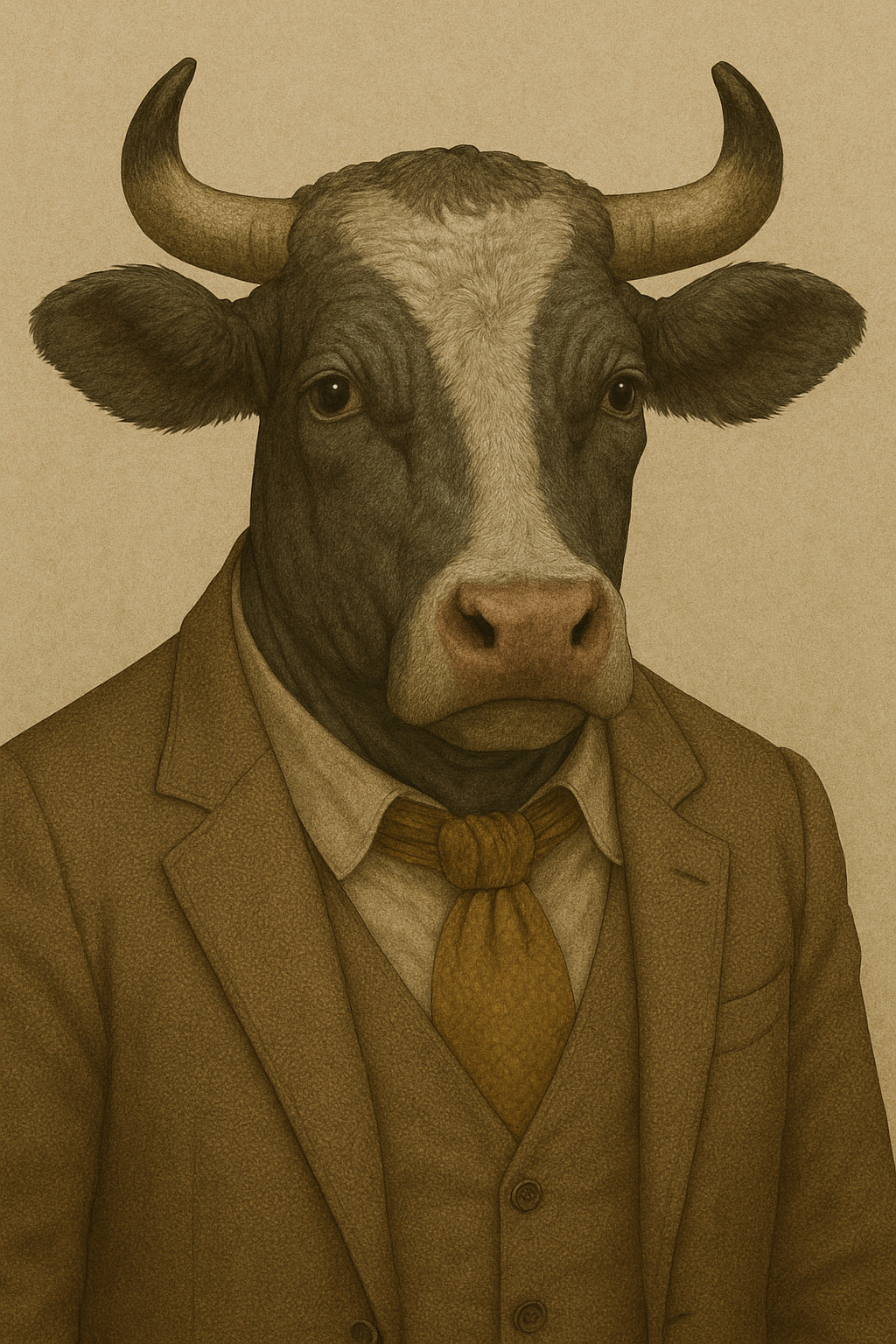 Dapper cow